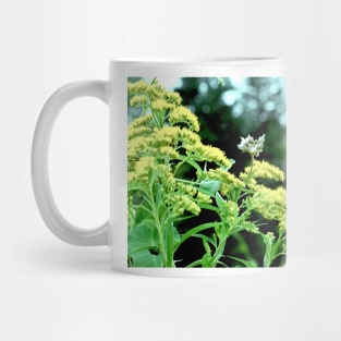 Kaleidoscope Beautiful Yellow Flowers Mug